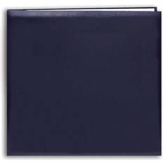 Pioneer Leatherette Postbound Album, 12-Inch-by-12-Inch, Navy