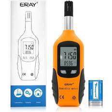 Digital psychrometer thermometer hygrometer with backlight eray a...