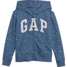 GAP Kid's Logo Print Zip Hoodie - Bainbridge Blue
