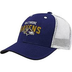 Outerstuff Caps Outerstuff Youth Purple Baltimore Ravens Core Lockup Snapback Hat