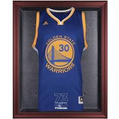 Fanatics Authentic Golden State Warriors Record Breaking Season Logo Mahogany Framed Jersey Display Case