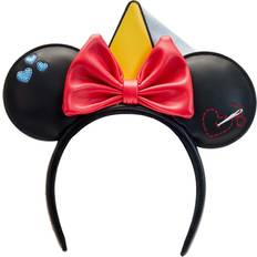 Stirnbänder Loungefly Brave Little Tailor Minnie Mouse Ohr-Stirnband, Schwarz, Einheitsgröße