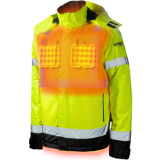 Work Jackets Gobi Heat Men's Flash Hi Vis Softshell Jacket Yellow