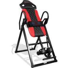 Inversion table Massage & Relaxation Products Health Gear Deluxe Diamond Edition Heat & Vibration Massage Inversion Table, Red