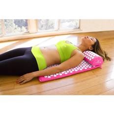 Heating Products ProsourceFit Acupressure Mat and Pillow Set Pink