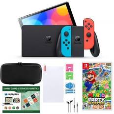 Nintendo switch oled bundle Gaming Accessories Nintendo Switch OLED in Neon Bundle