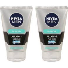 Nivea Facial Cleansing Nivea Men All In 1 Face Wash 100Ml