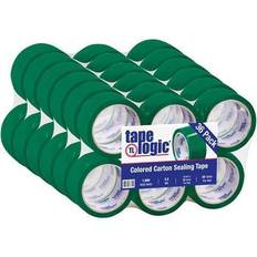 Blue Packaging Tapes & Box Strapping Box Partners Tape Logic Carton Sealing Tape 2.2 Mil 2' x 55 yds. Green 36/Case T90122G