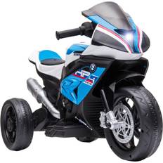 E-Motorräder Homcom Kinder Elektromotorrad mit 3 Musikmodi blau