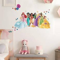Wall Decor RoomMates Disney Princess Flowers And Friends Giant Peel & Stick Wall Decals
