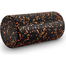 ProsourceFit Fitness ProsourceFit Exercise high-density speckled foam roller black/orange
