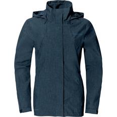 Blau - Damen Oberbekleidung Vaude Rosemoor Rain Jacket Women’s - Dark Sea