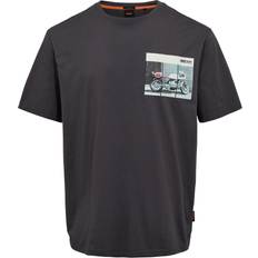 Hugo Boss Herren T-Shirts HUGO BOSS Rundhals T-Shirt TeeMotor 10204207 01