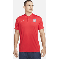Polo Shirts Nike Men's Red USMNT Victory Performance Polo