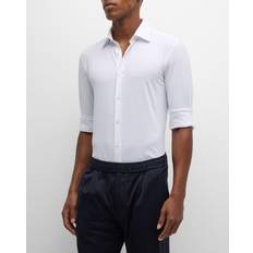 Hugo Boss Men Shirts HUGO BOSS Men's Cotton-Stretch Sport Shirt