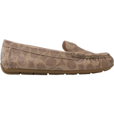 Women Loafers Coach Marley Driver - Tan