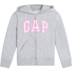 GAP Children's Clothing GAP Kid's Logo Zip Hoodie - Heather Gray (36099601)