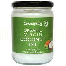 Kokosolje Olje og eddik Clearspring Unrefined & Raw Organic Coconut Oil 400g