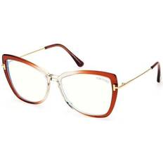 Oransje Briller Tom Ford FT5882-B 044 ONE SIZE 55