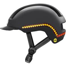 Nutcase Bike Helmets Nutcase VIO, Bike Helmet with LED Lights and MIPS Protection for Road Cycling and Commuting, Kit Matte MIPS Light, L/XL: 59cm-62cm