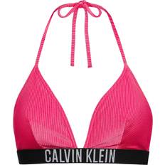 Calvin Klein Elastan / Lycra / Spandex Badetøy Calvin Klein Swimwear Bikini-Oberteil KW0KW01967 Rosa