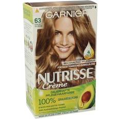 Garnier Permanente Haarfarben Garnier Haarfarben Nutrisse Creme Dauerhafte Pflege-Haarfarbe 63 Dunkles