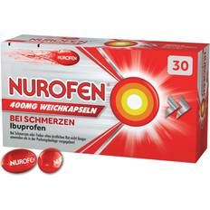 Ibuprofen Rezeptfreie Arzneimittel Nurofen 400 mg Weichkapseln 30