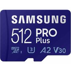 Class 10 Memory Cards Samsung PRO Plus 512GB microSD Memory Card