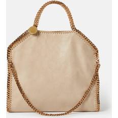 Stella McCartney Beige/Gold Falabella Fold Over Bag One size