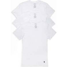 Polo Ralph Lauren T-shirts Polo Ralph Lauren Men's V-Neck Classic Undershirt 3-Pack White White