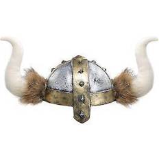 Horned viking kids helmet