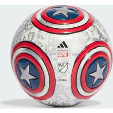 adidas Marvel's Avengers MLS All Star Game Ball - Black/White/Iron Met/Gold Met
