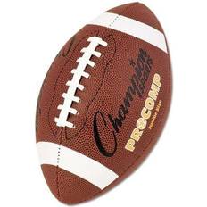 Soccer Goals Champion Sports Pro Composite Football, Junior Size, Brown