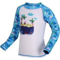 UV-Sets Regatta Kid's Peppa Pig Rash Suit - Cool Aqua White (RKM021-BIE)