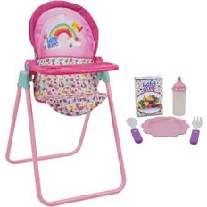 Toys 509 Crew Baby Alive Pink and Rainbow Doll Highchair Set 13.39" x 24.61" MichaelsÂ Pink 13.39" x 24.61"