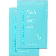 Cleansing Pads Tula Skin Care Instant Facial Dual-Phase Skin Reviving Treatment Pads