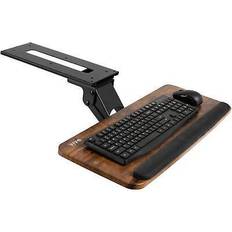 Keyboard Trays Vivo Rustic Vintage Brown Adjustable Computer Keyboard & Mouse