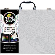 Arts & Crafts Crayola Take Note, Colorful Writing Art Case, Bullet Journal Supplies, Gift