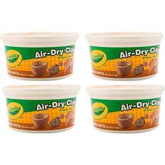 Crayola Air Dry Clay, 2.5lb Tub, Yellow, Pack of 4