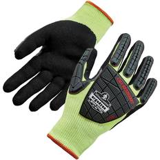 Ergodyne 7141 Coated Gloves, Nitrile, Sandy, 2XL, Lime, PR