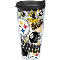 Sports Fan Products Tervis Pittsburgh Steelers 16oz. Allover Classic Tumbler