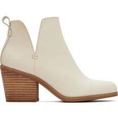 Toms Boots Toms Everly Beige Leather
