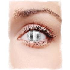 Weiß Farblinsen Horror-Shop White screen kontaktlinsen