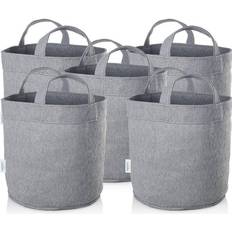 Coolaroo Pots, Plants & Cultivation Coolaroo 5 Gallon Round Grow Bag Handles