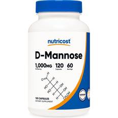 D mannose Nutricost d-mannose 500 mg, 120