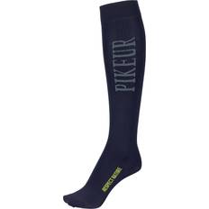 Pikeur Equestrian Clothing Pikeur Respect Nature Knee Socks NIght Blue/ Grey 035-x-038 unisex