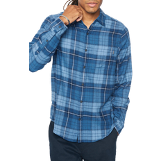 Hurley Men's Portland Flannel Shirt - Stone Blue