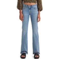 Low Waist - Women Pants & Shorts Levi's Women's Superlow Bootcut Jeans - Medium Indigo Stonewash Blue