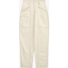 XXS Jeans Isabel Marant Fanny barrel-leg jeans white