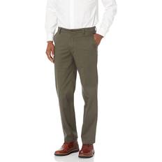Dockers Men's Straight Fit Easy Khaki Pants D2, Olive Grove Stretch